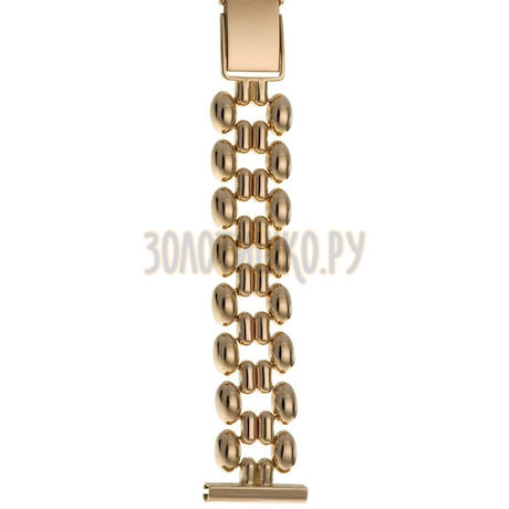 Золотой браслет для часов (18 мм) 58080