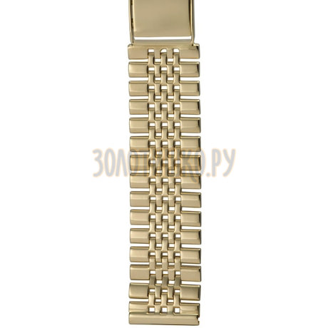 Золотой браслет для часов (20 мм) 601