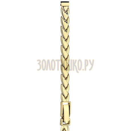 Золотой браслет для часов (6 мм) 60102
