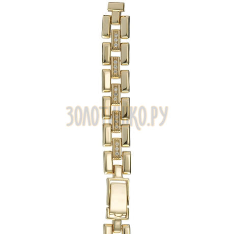 Золотой браслет для часов (6 мм) 606580