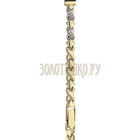 Золотой браслет для часов (8 мм) 6161065