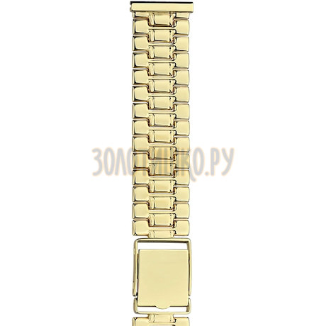 Золотой браслет для часов (20 мм) 62012