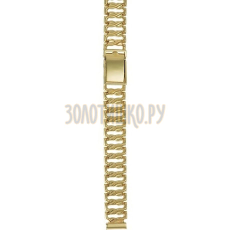 Золотой браслет для часов (10 мм) 62013