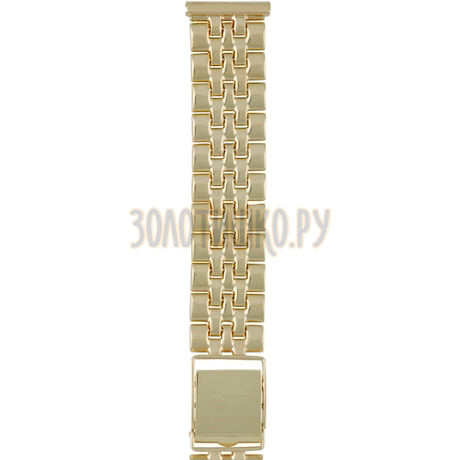 Золотой браслет для часов (20 мм) 62016
