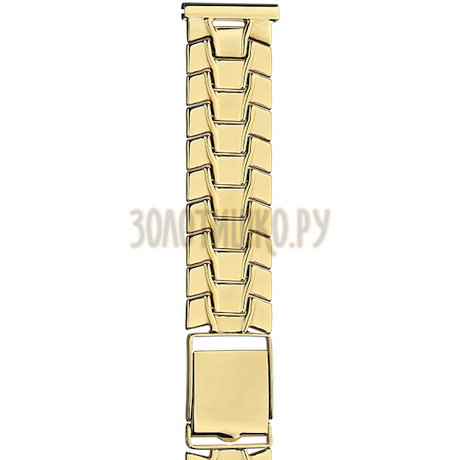 Золотой браслет для часов (20 мм) 62017