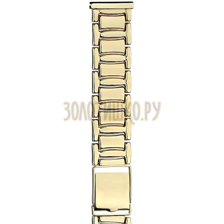 Золотой браслет для часов (20 мм) 62027