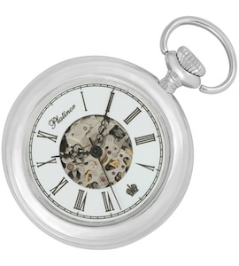 Карманные серебряные часы 63000.156