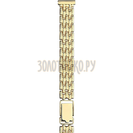Золотой браслет для часов (12 мм) 63011