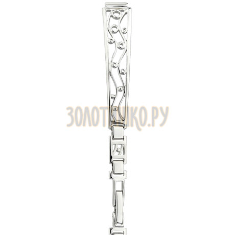 Серебряный браслет для часов (8 мм) 9104007