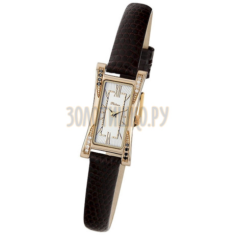 Женские золотые часы "Элизабет" 91755A.117
