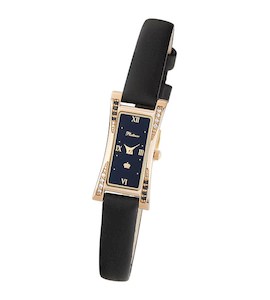 Женские золотые часы "Элизабет" 91755A.516
