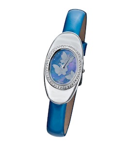 Женские серебряные часы "Аннабель" 92706A.636