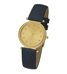 Женские золотые часы "Сабина" 94211.401