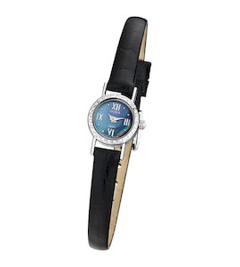Женские серебряные часы "Виктория" 97006-1.616