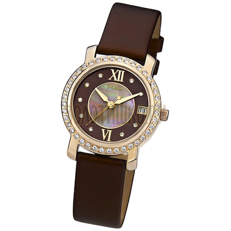 Женские золотые часы "Оливия" 97456.717