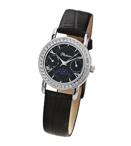 Женские серебряные часы "Жанет" 97706.516