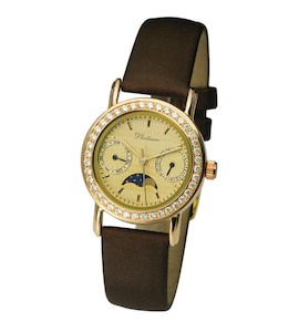 Женские золотые часы "Жанет" 97756.404