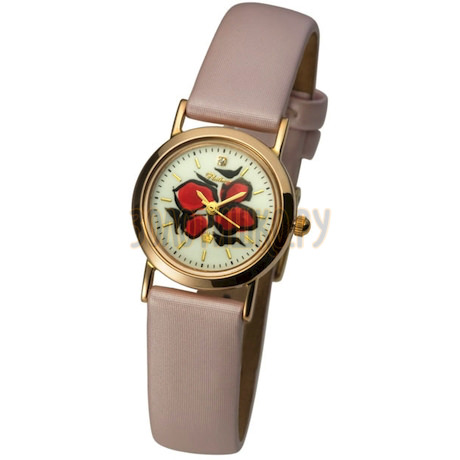 Женские золотые часы "Ритм" 98130-1.137