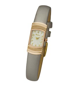 Женские золотые часы "Любава" 98350.111
