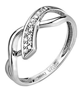 Кольцо с бриллиантом 1-31-0053-201