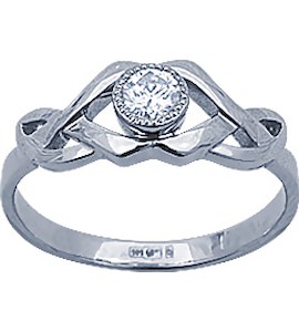 Кольцо с бриллиантом 14760
