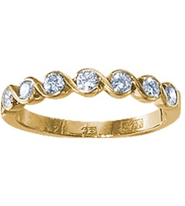 Кольцо с бриллиантами 18022