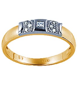 Кольцо с бриллиантом 18299