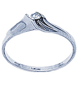 Кольцо с бриллиантом 18349