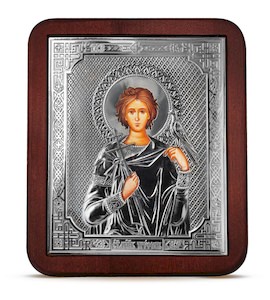 Икона «Святой Трифон» из меди 35345