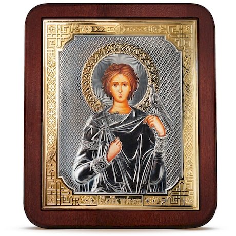 Икона «Святой Трифон» из меди 35346