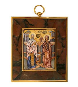 Икона "Св.Киприан и Мч.Иустина" 35993