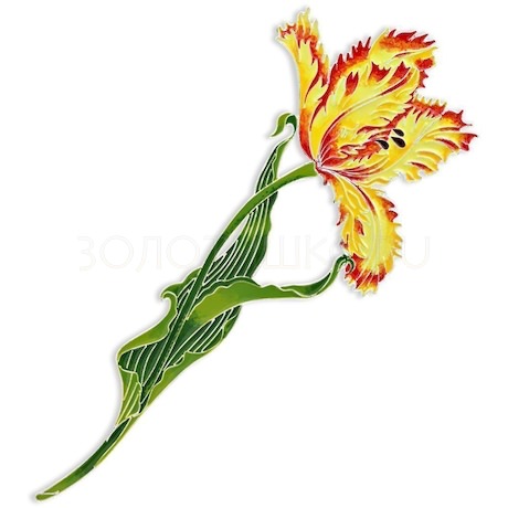Брошь «Дворцовый тюльпан» 41619