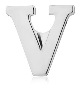Значок «V» из серебра 41660