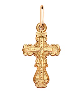 Крест из золота 121266
