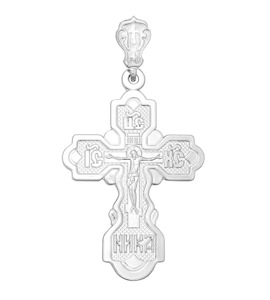 Крест из серебра 94120054