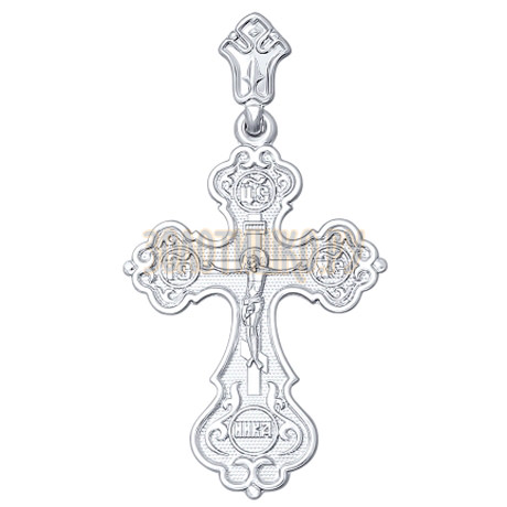 Крест из серебра 94120059