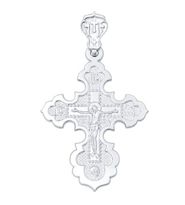 Крест из серебра 94120060