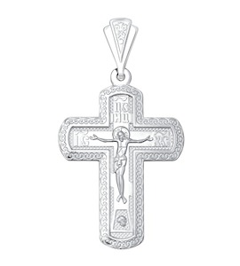 Крест из серебра 94120066
