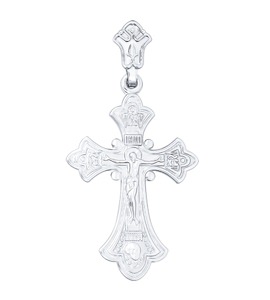 Крест из серебра 94120072
