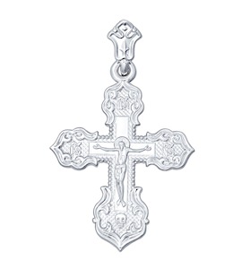 Крест из серебра 94120088