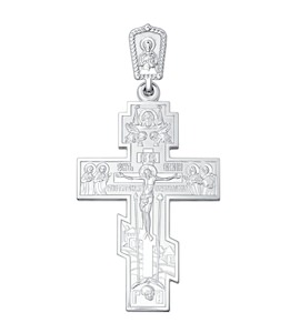 Крест из серебра 94120091