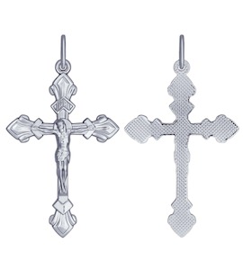 Крест из серебра 94120117