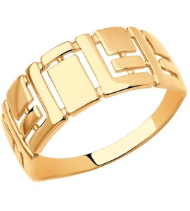 Кольцо из золота 018668