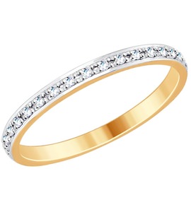 Кольцо из золота с бриллиантами 51-210-00009-1