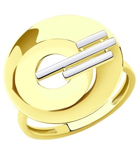Кольцо из желтого золота 018774-2