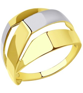Кольцо из желтого золота 018864-2
