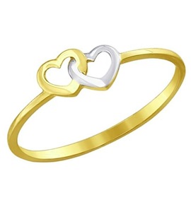 Кольцо из желтого золота 017128-2
