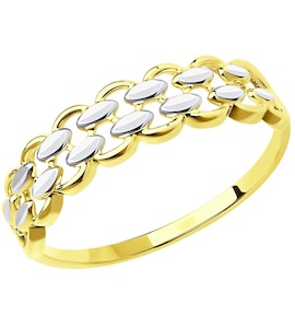 Кольцо из желтого золота 017347-2
