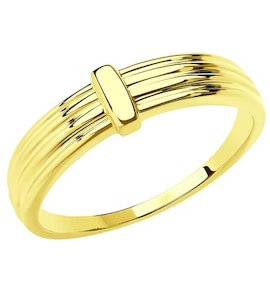 Кольцо из желтого золота 018850-2