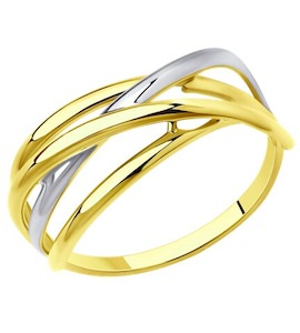 Кольцо из желтого золота 018416-2